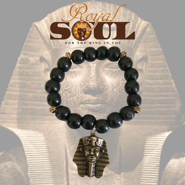 Pharoah Pendant Beaded Bracelet